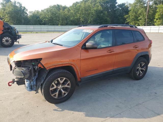 JEEP CHEROKEE 2016 Pomarańczowy