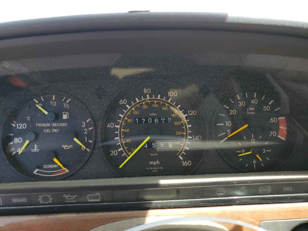 1990 Mercedes-Benz 420 Sel VIN: WDBCA35EXLA517626 Lot: 63682705