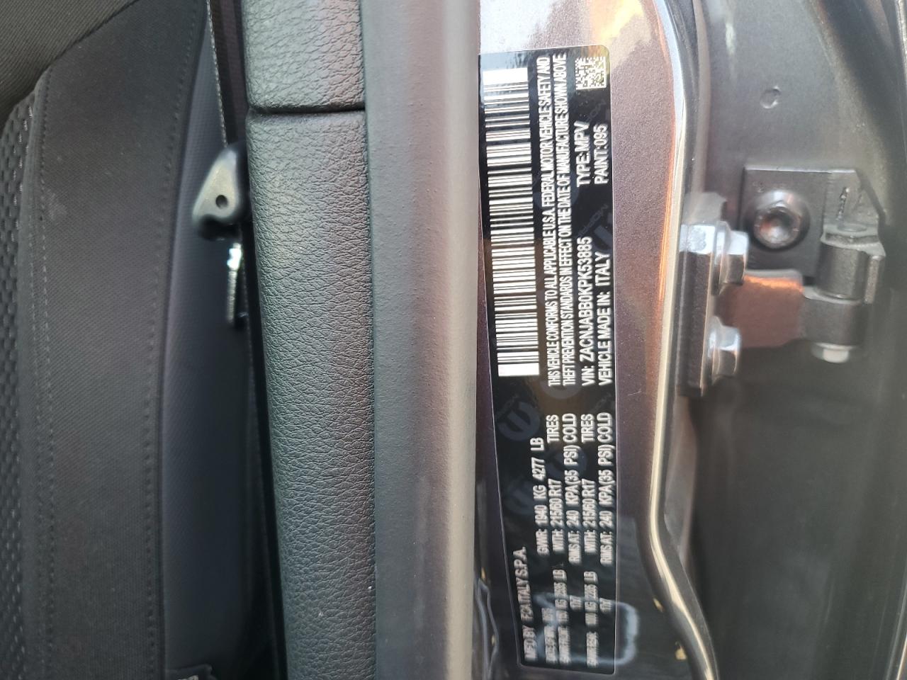 2019 Jeep Renegade Latitude VIN: ZACNJABB0KPK53885 Lot: 64252675