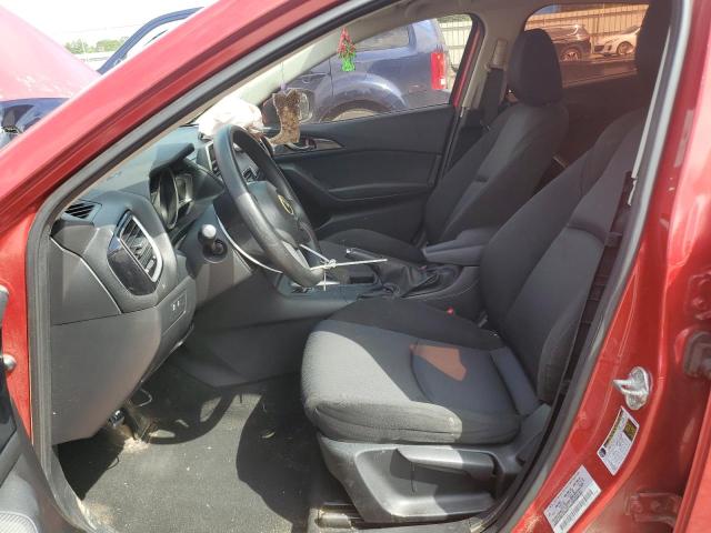 Sedans MAZDA 3 2014 Czerwony