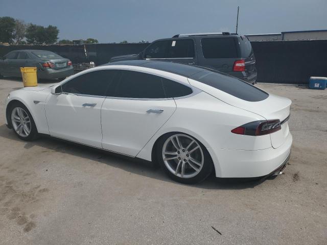 Hatchbacks TESLA MODEL S 2013 Biały