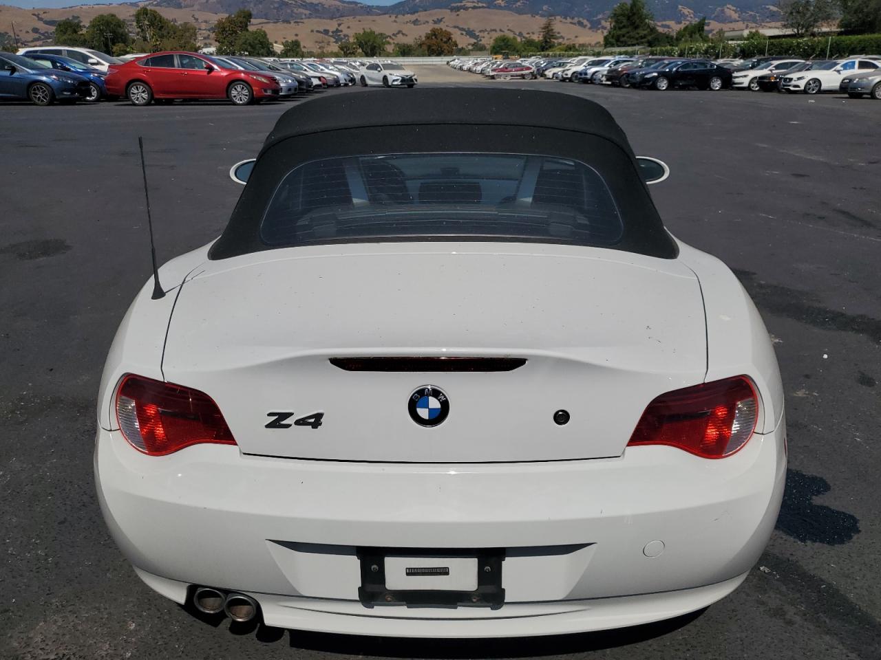 2008 BMW Z4 3.0Si VIN: 4USBU53548LW93774 Lot: 66037925