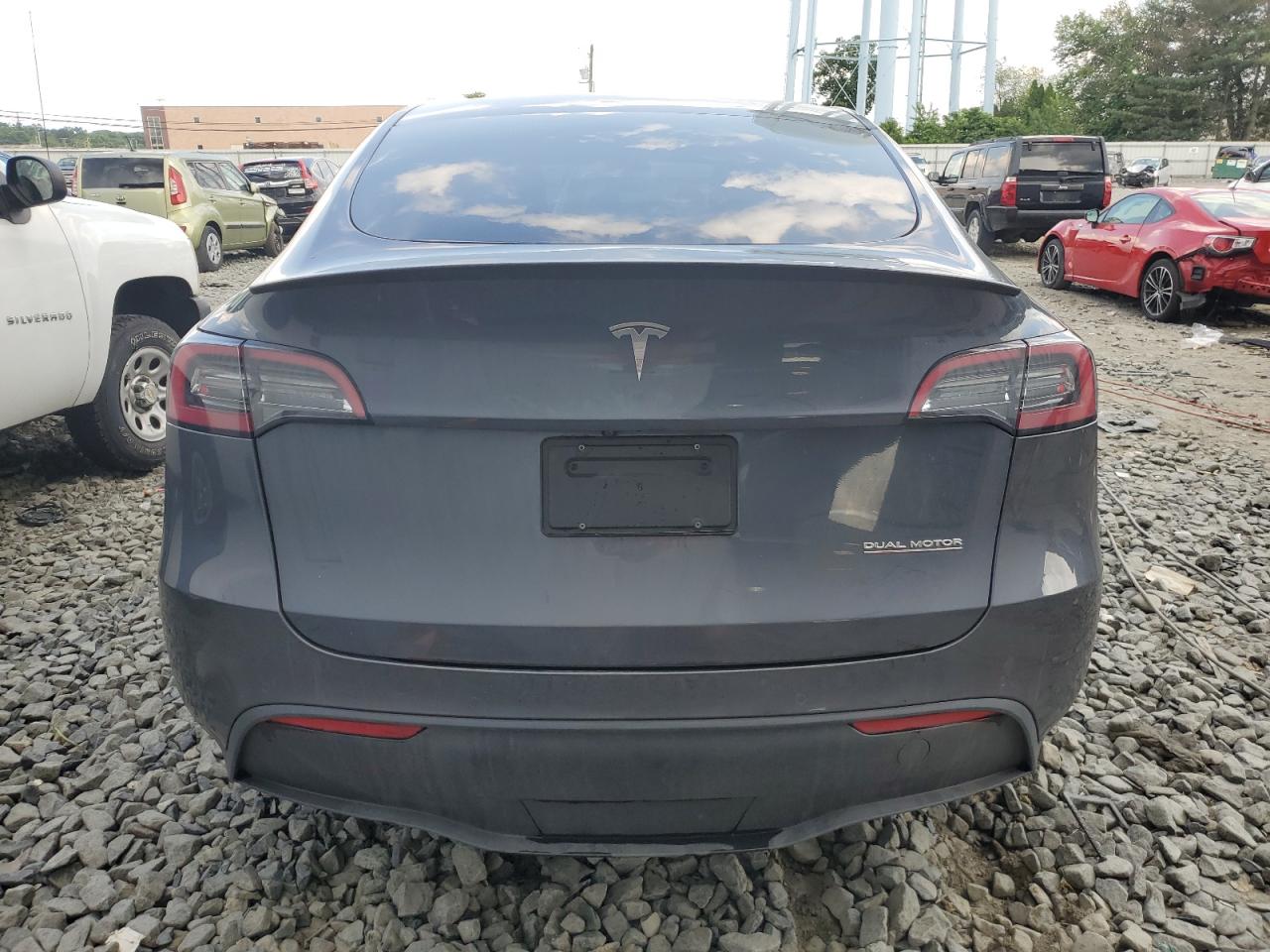 2022 Tesla Model Y VIN: 7SAYGDEF3NF443841 Lot: 63751965