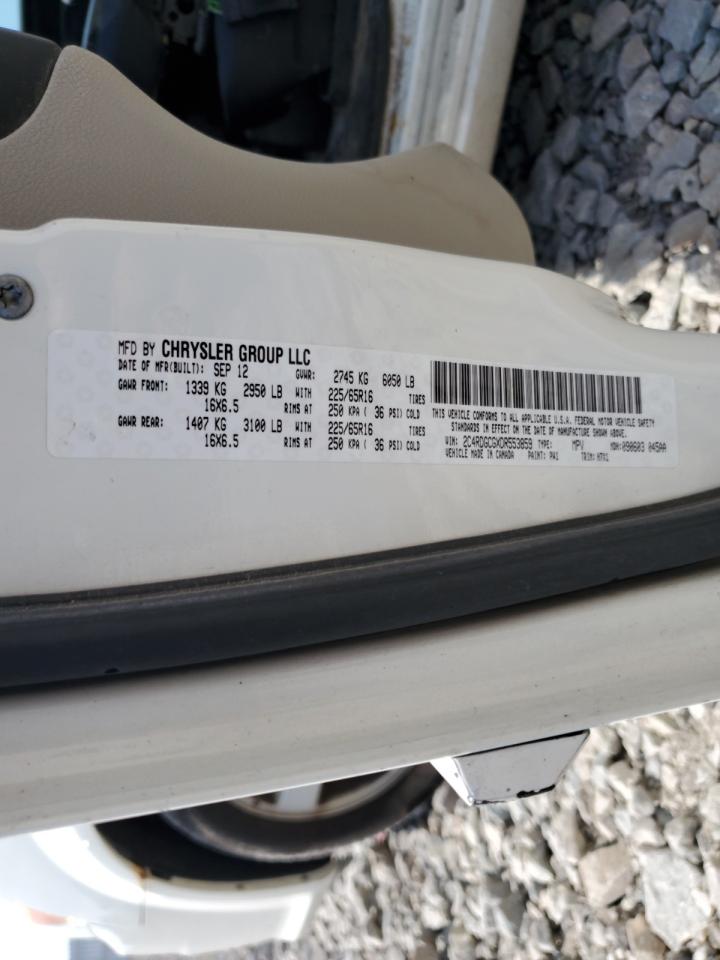 2013 Dodge Grand Caravan Sxt VIN: 2C4RDGCGXDR553859 Lot: 65057925