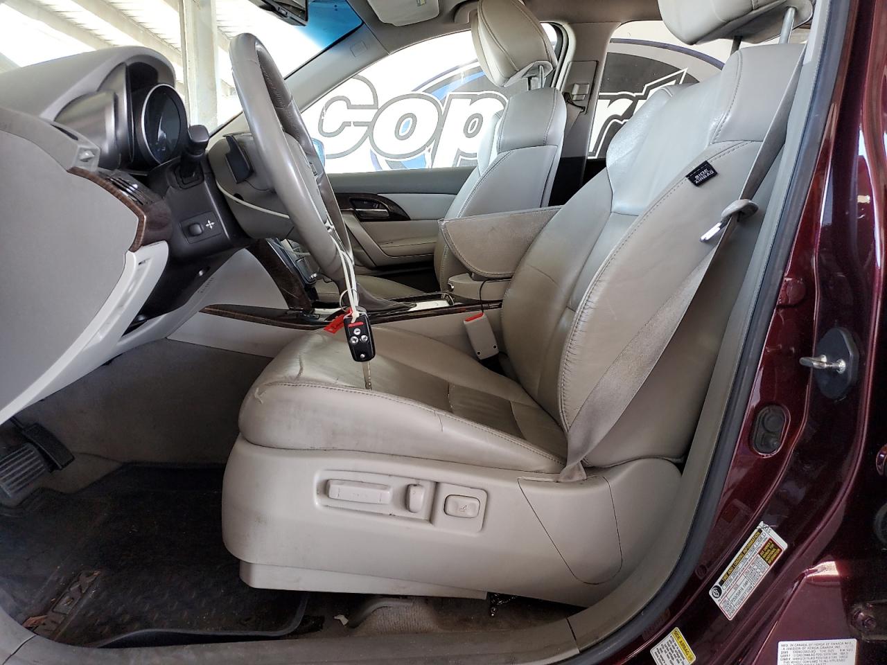 2011 Acura Mdx VIN: 2HNYD2H27BH516003 Lot: 63866205