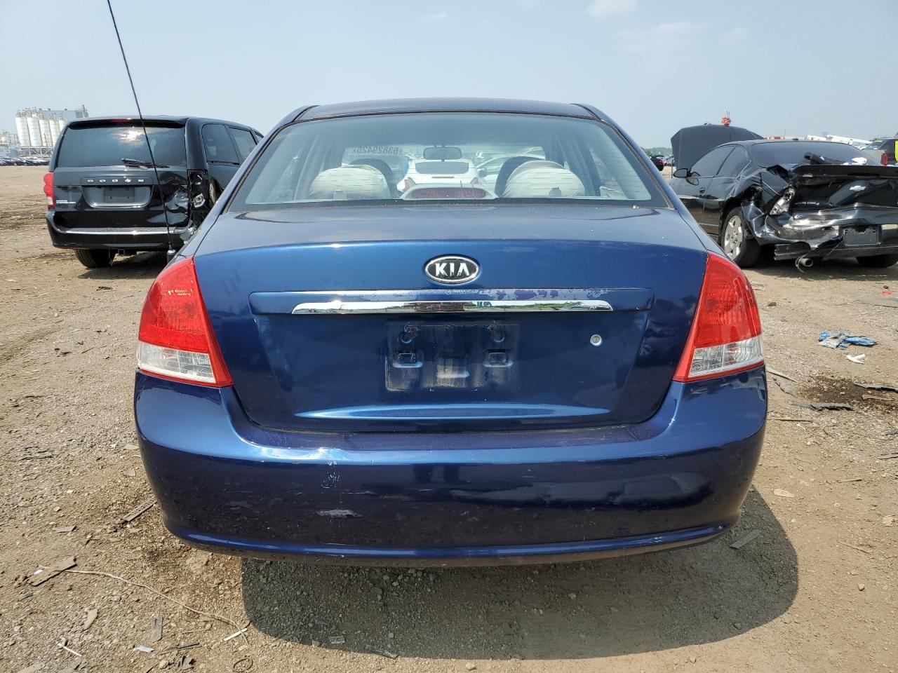 2007 Kia Spectra Ex VIN: KNAFE121475483669 Lot: 63829425