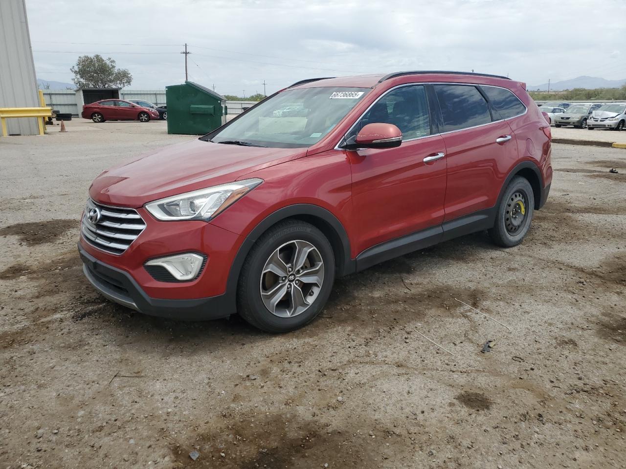 2013 Hyundai Santa Fe Gls VIN: KM8SNDHFXDU018395 Lot: 66736865