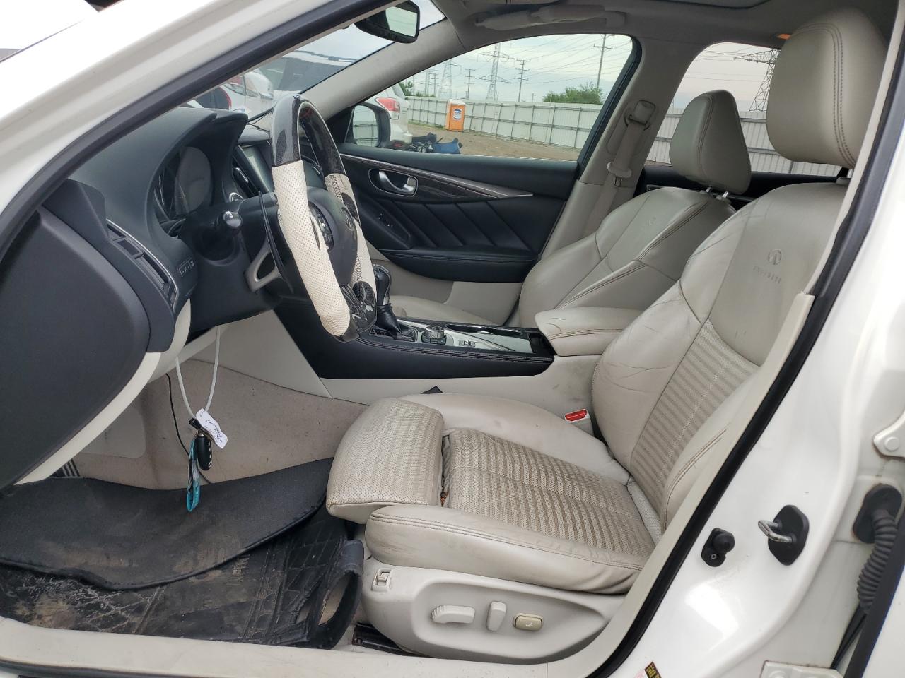 2014 Infiniti Q50 Base VIN: JN1BV7AR0EM706386 Lot: 66282485