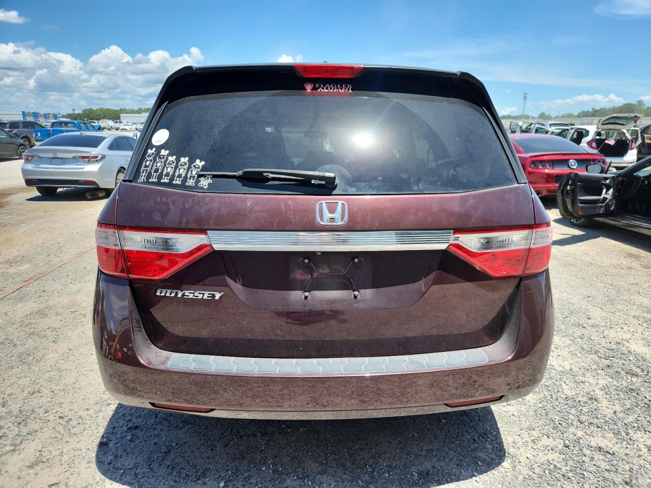 2011 Honda Odyssey Exl VIN: 5FNRL5H68BB055692 Lot: 65705495