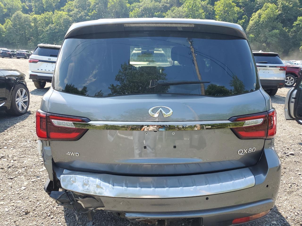 2021 Infiniti Qx80 Luxe VIN: JN8AZ2AE4M9267843 Lot: 65564475
