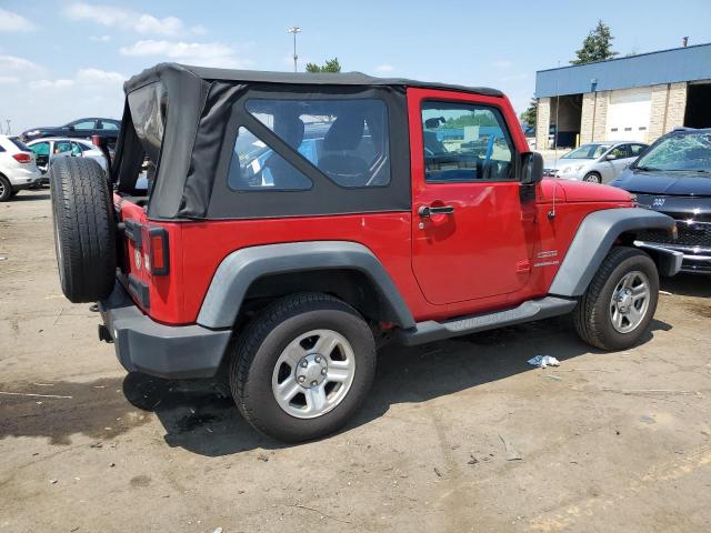  JEEP WRANGLER 2012 Czerwony