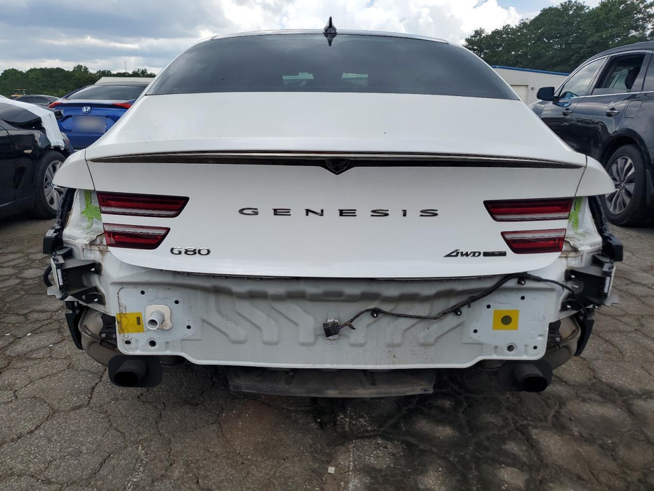 2022 Genesis G80 Sport Prestige VIN: KMTGB4SD3NU126855 Lot: 63008795