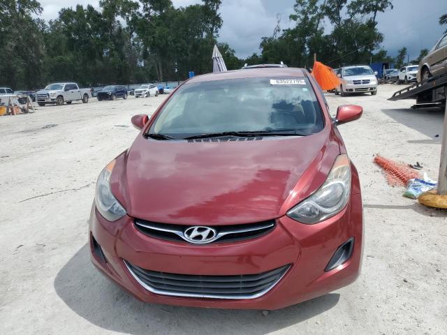  HYUNDAI ELANTRA 2013 Red
