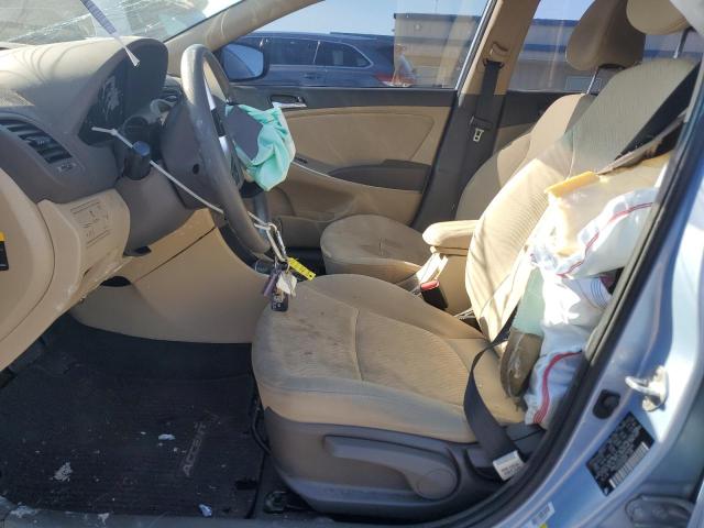  HYUNDAI ACCENT 2013 Blue