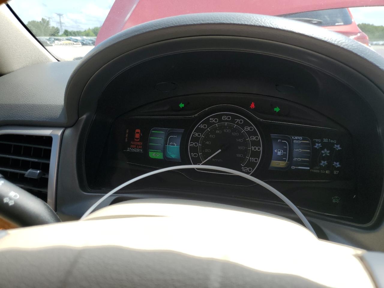 2012 Lincoln Mkz Hybrid VIN: 3LNDL2L34CR825341 Lot: 65446715