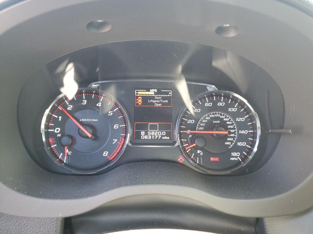 2018 Subaru Wrx VIN: JF1VA1A61J9808226 Lot: 62919415
