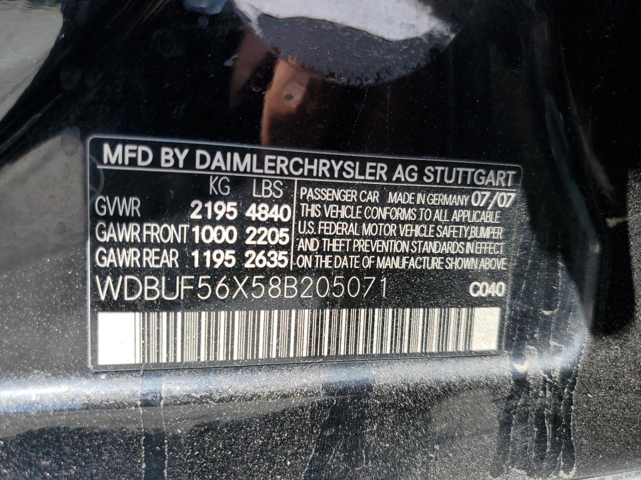 2011 Mercedes-Benz C 300 VIN: WDDGF5EB7BR180814 Lot: 64655475