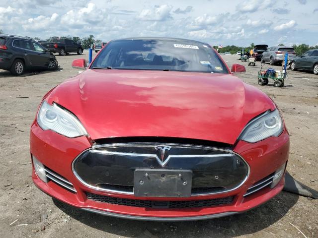 Hatchbacks TESLA MODEL S 2015 Red