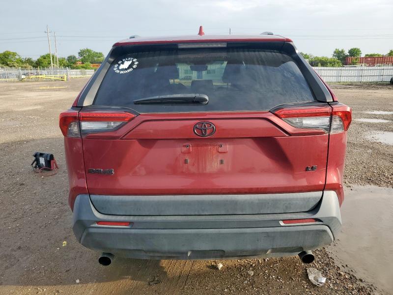  TOYOTA RAV4 2021 Красный
