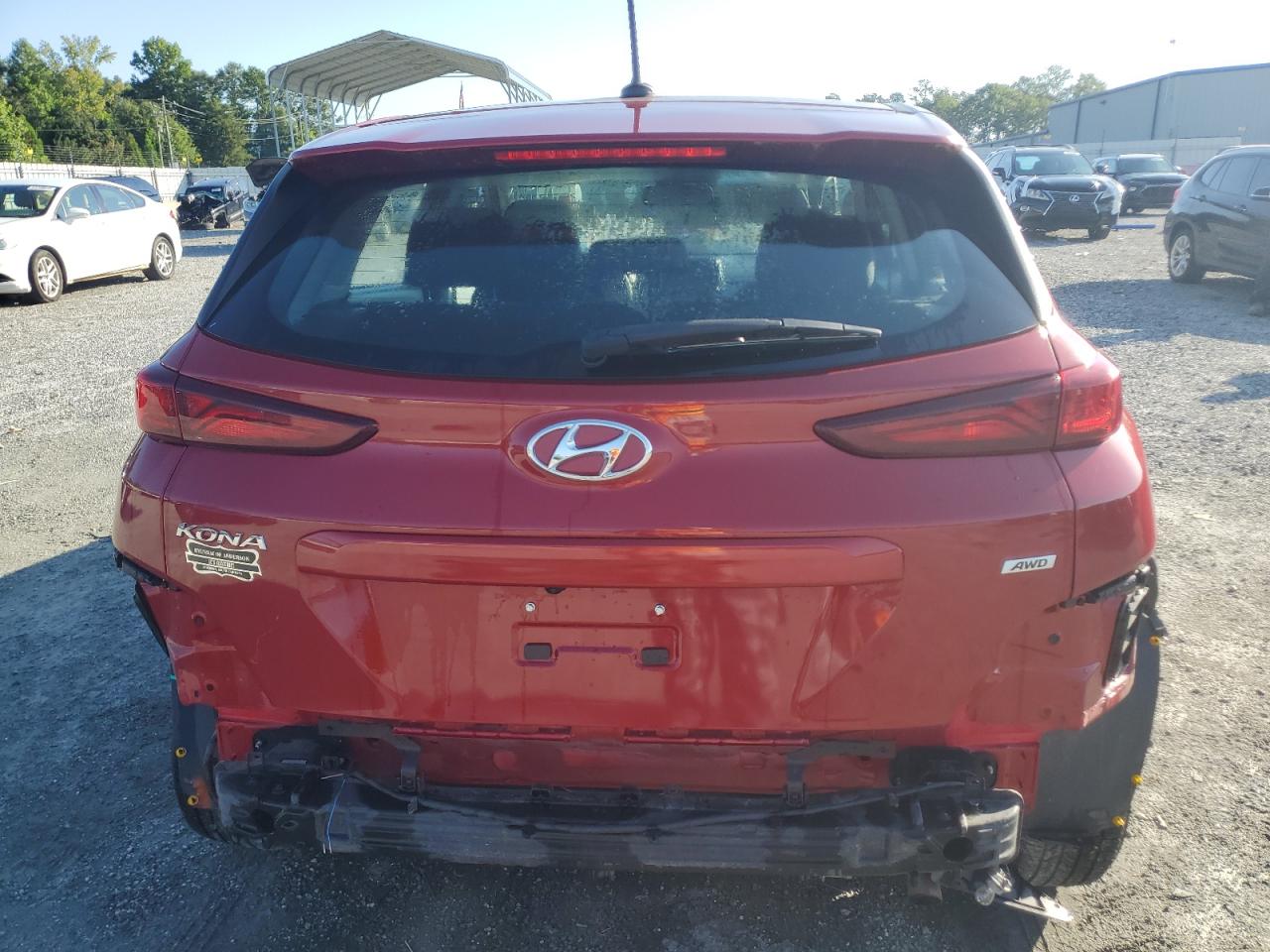 2021 Hyundai Kona Se VIN: KM8K1CAA0MU739040 Lot: 64770545