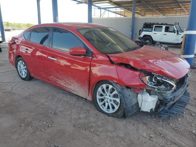  NISSAN SENTRA 2018 Red