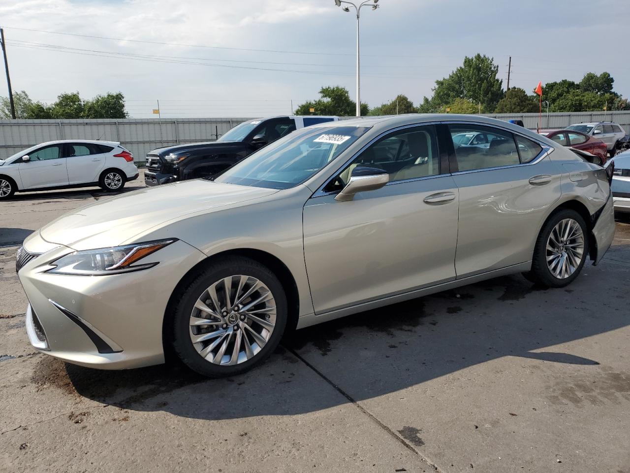 2019 Lexus Es 350 silver null gas 58ABZ1B10KU031906 photo #1