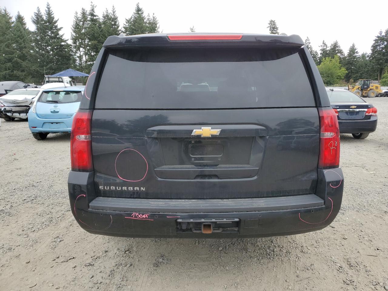 1gnskhkc4kr346356 1GNSKHKC4KR346356 2019 Chevrolet Suburban K1500 Lt