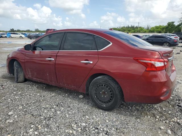  NISSAN SENTRA 2016 Red