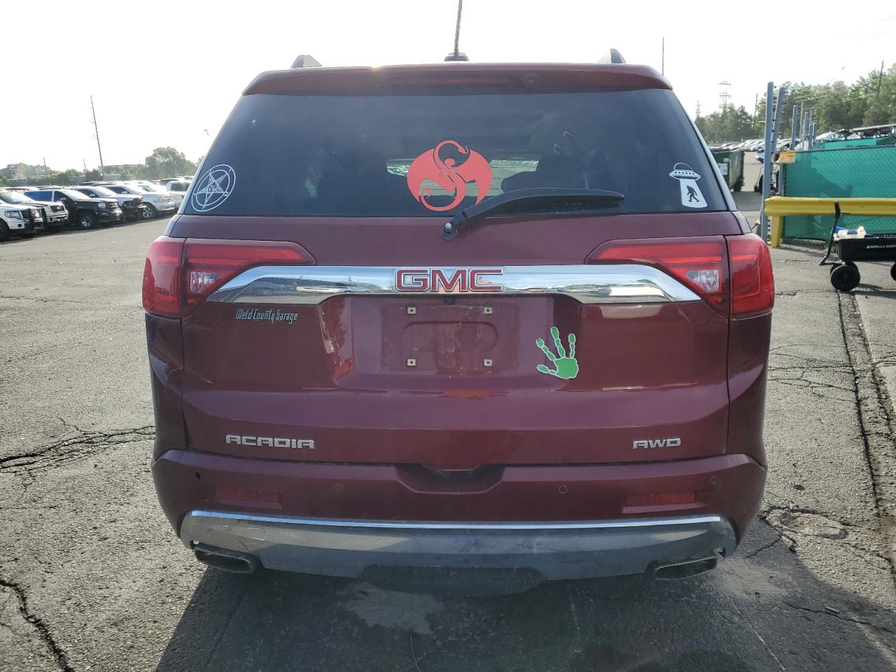 2017 GMC Acadia Denali VIN: 1GKKNXLS5HZ138113 Lot: 66622015