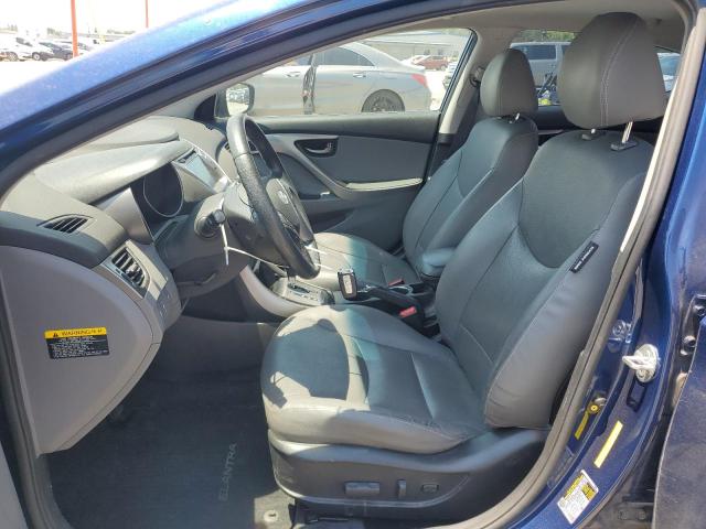  HYUNDAI ELANTRA 2013 Granatowy