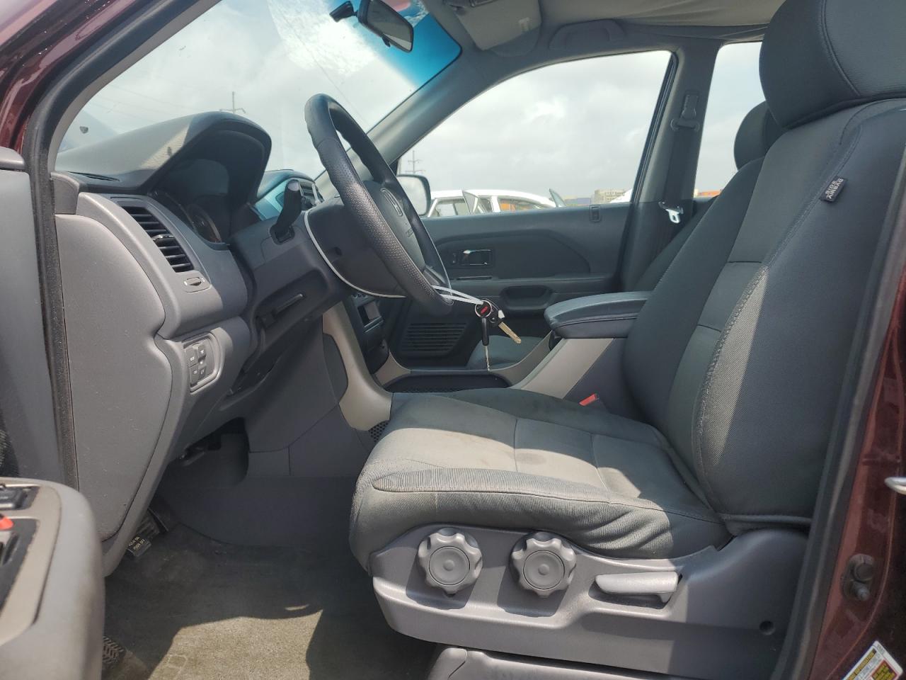 2007 Honda Pilot Lx VIN: 2HKYF18657H536343 Lot: 66352685