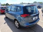 2014 VAUXHALL ZAFIRA TOU for sale at Copart NEWBURY