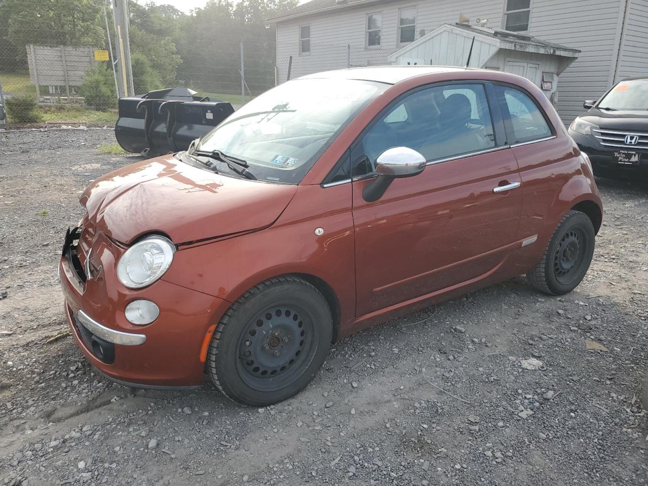 2012 Fiat 500 Lounge VIN: 3C3CFFCRXCT366648 Lot: 65958745