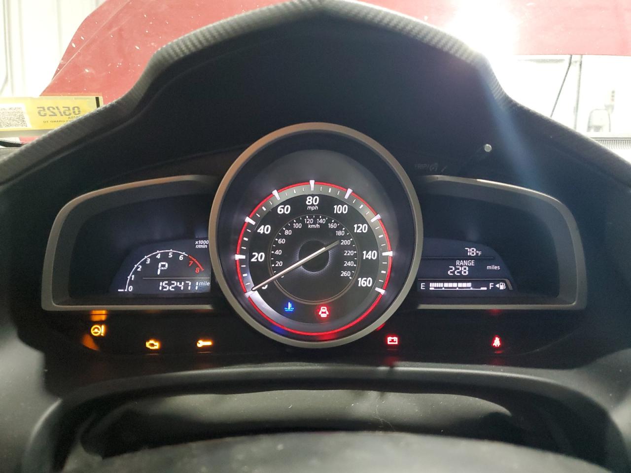 2015 Mazda 3 Grand Touring VIN: JM1BM1M71F1235682 Lot: 66094335