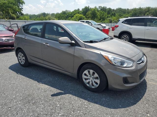 Hatchbacks HYUNDAI ACCENT 2017 Szary