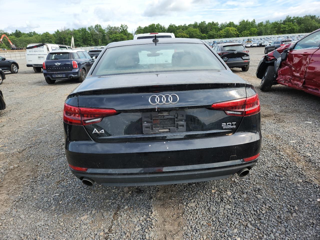 2017 Audi A4 Premium VIN: WAUANAF41HN024082 Lot: 65336755