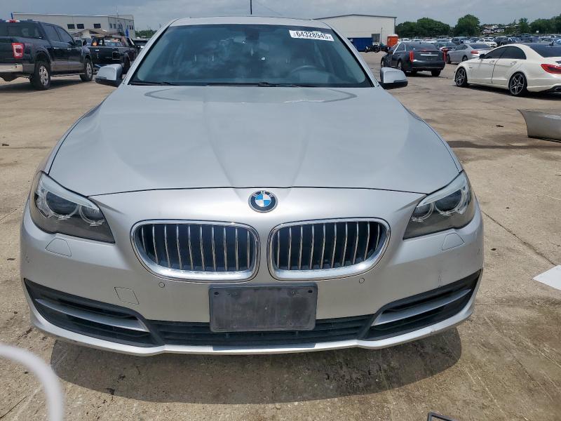  BMW 5 SERIES 2014 Srebrny