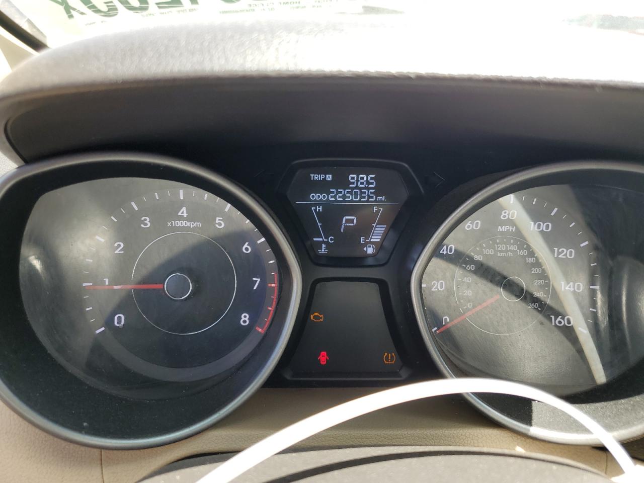 2013 Hyundai Elantra Gls VIN: 5NPDH4AE7DH288605 Lot: 61204285