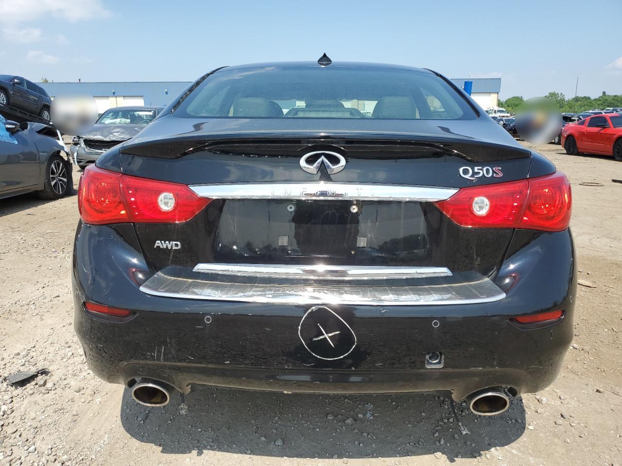2014 Infiniti Q50 Base VIN: JN1BV7AR6EM696866 Lot: 64087555