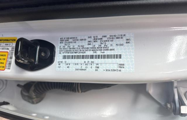 2021 FORD F150 SUPERCREW  