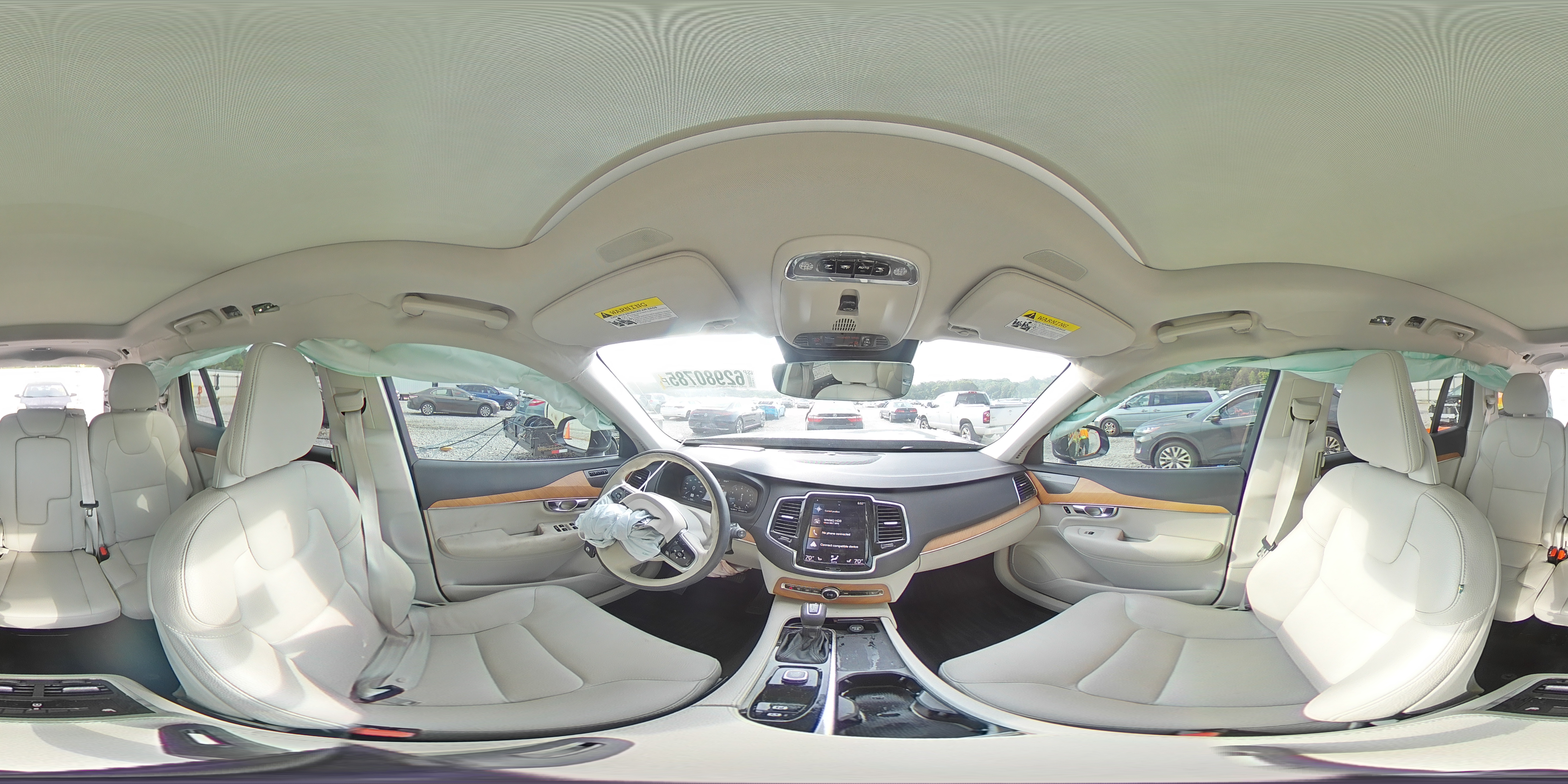 2021 Volvo Xc90 T6 Momentum VIN: YV4A22PK1N1801682 Lot: 62980785