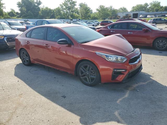  KIA FORTE 2021 Orange