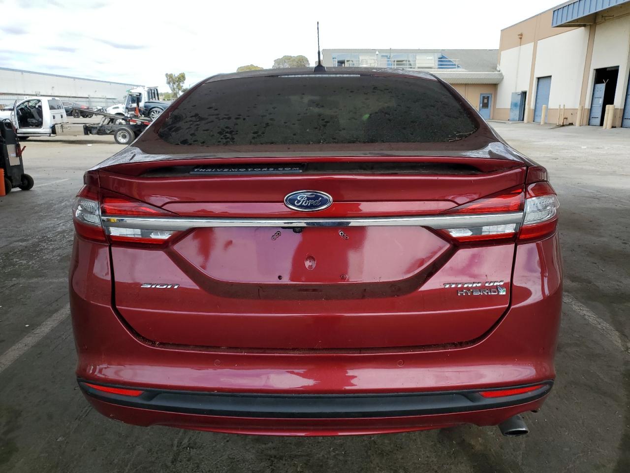2018 Ford Fusion Titanium/Platinum Hev VIN: 3FA6P0RU2JR192332 Lot: 65880065