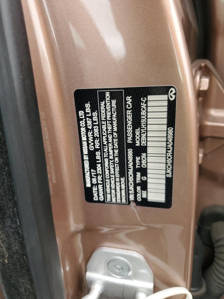 2021 Infiniti Qx30 Base VIN: SJKCH5CR4JA048980 Lot: 63837825