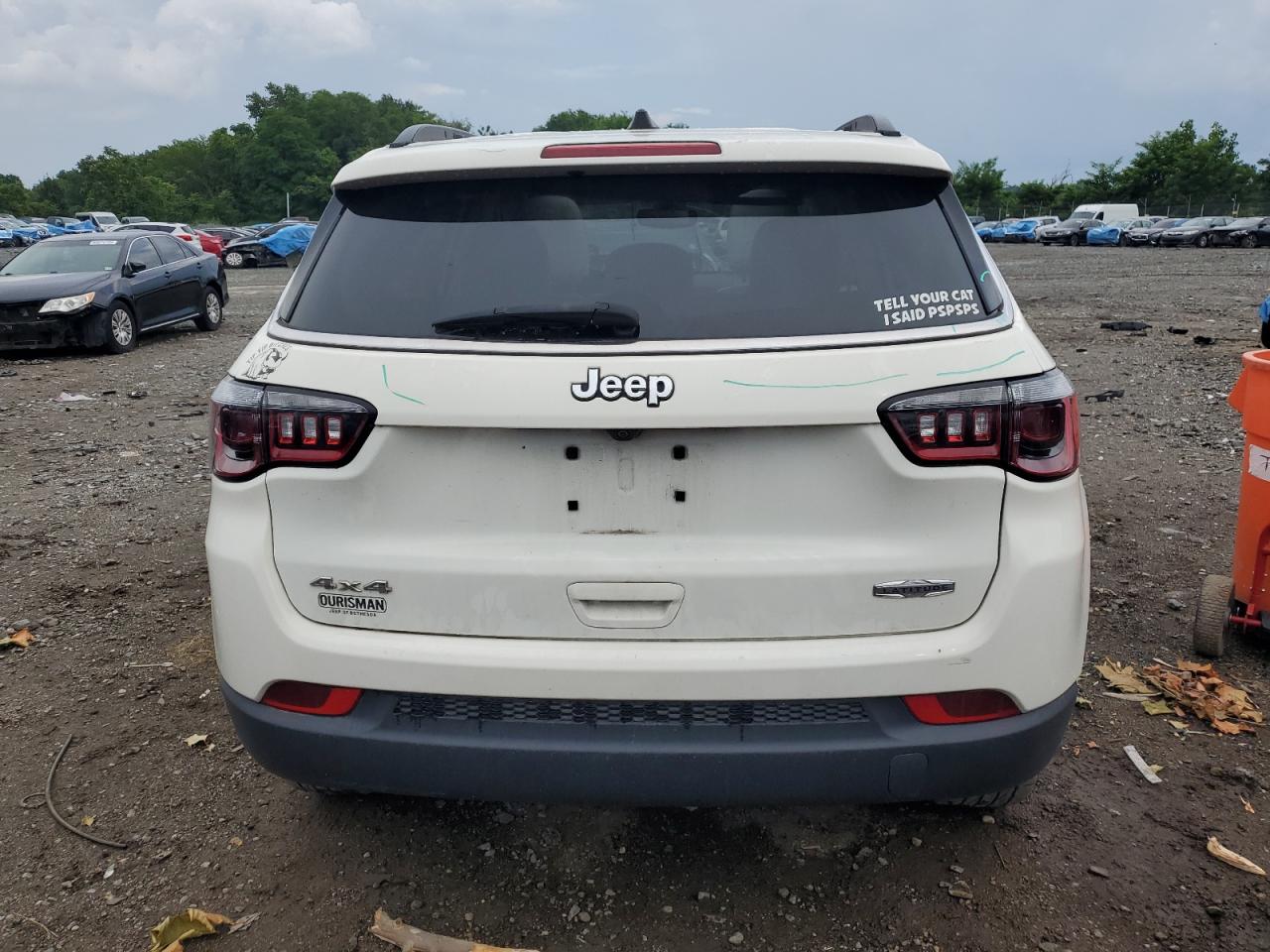2021 Jeep Compass Latitude VIN: 3C4NJDBB4MT516332 Lot: 64279265