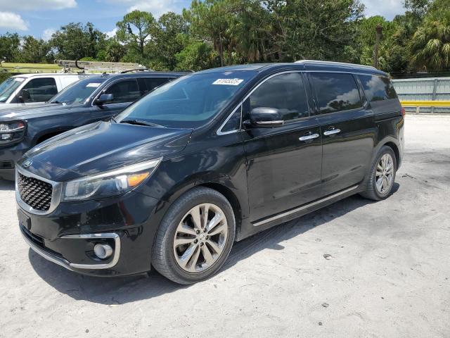  KIA SEDONA 2016 Черный