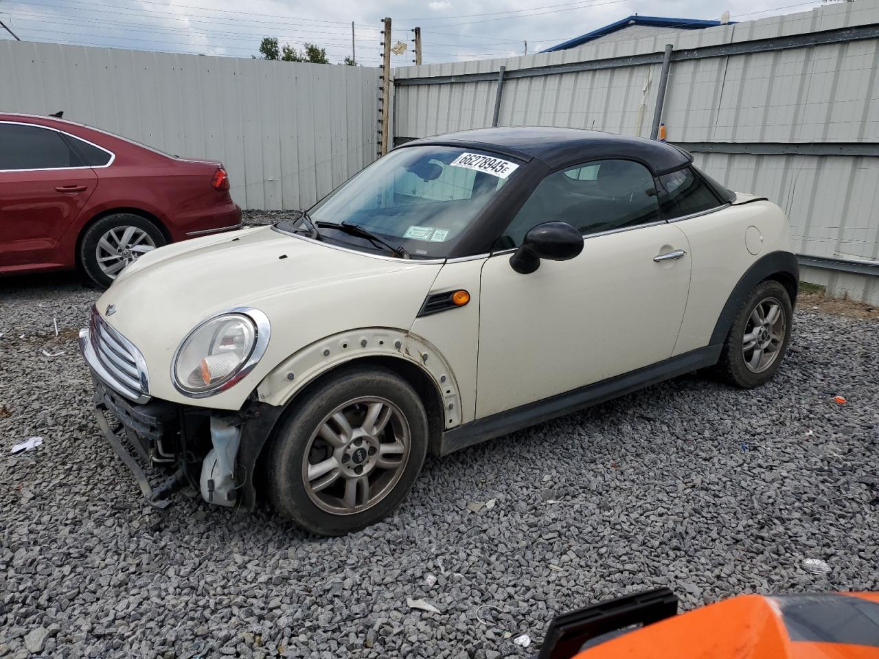 2012 Mini Cooper Coupe VIN: WMWSX1C53CT163873 Lot: 66278945