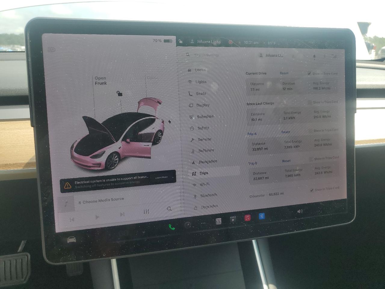 2020 Tesla Model 3 VIN: 5YJ3E1EA4LF738055 Lot: 64103755