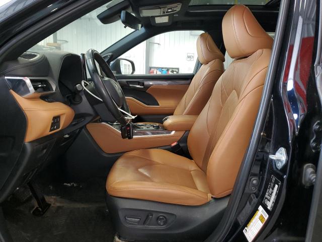  TOYOTA HIGHLANDER 2023 Czarny