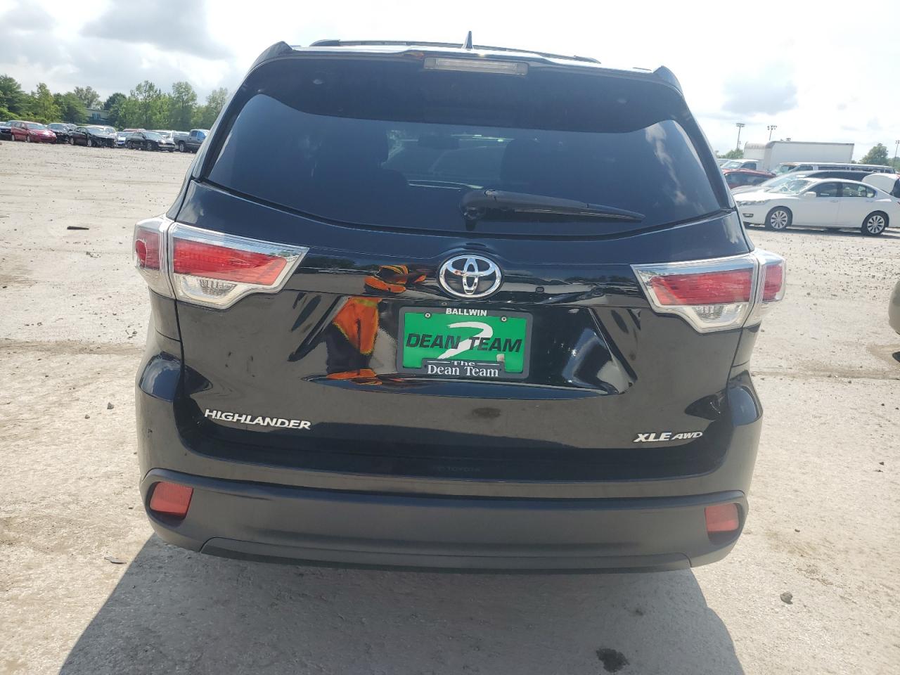 2014 Toyota Highlander Xle VIN: 5TDJKRFH6ES066041 Lot: 64409705